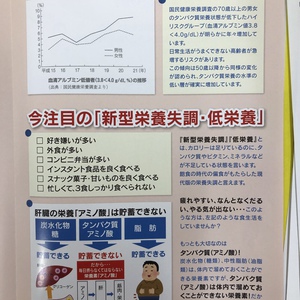 今注目の新型栄養失調・低栄養